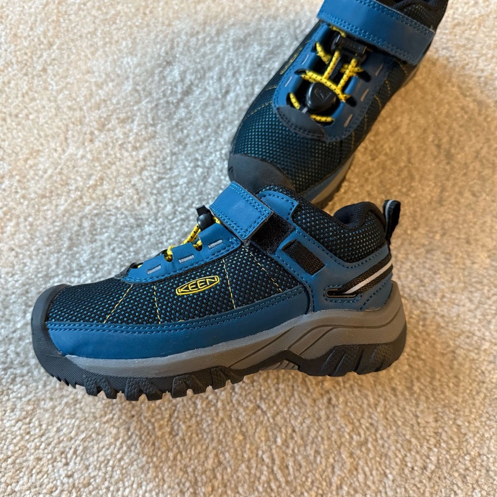 Keen Targhee Sport Mykonos Blue/Keen Yellow Sneakers size 9 Toddler - Picture 4 of 7